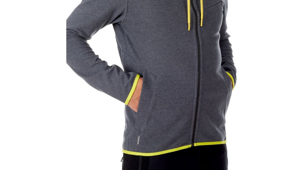 Mammut Logo ML Hooded Jacket - Men's, Phantom Melange, XXL, 1010-23270-00158-117