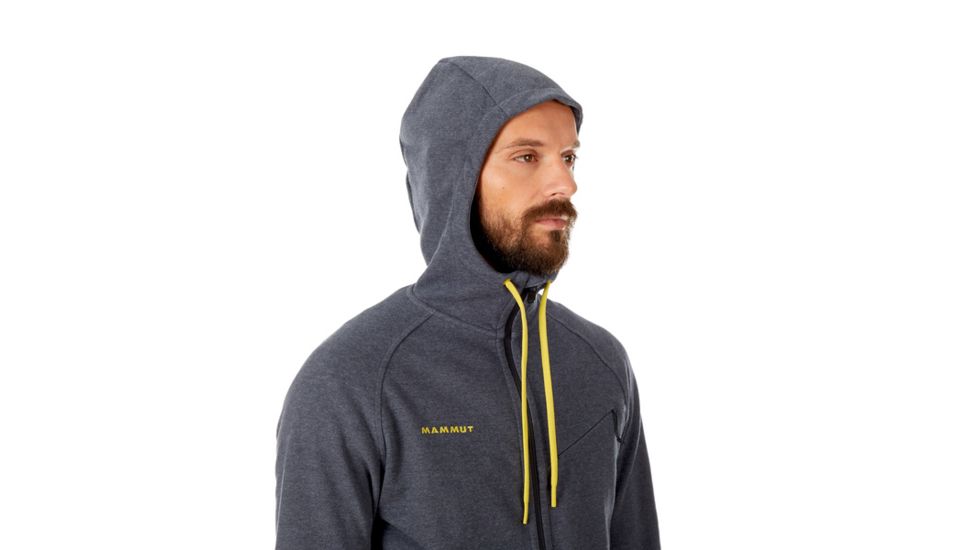 Mammut Logo ML Hooded Jacket - Men's, Phantom Melange, XXL, 1010-23270-00158-117
