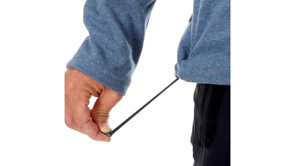 Mammut Logo ML Hoody - Men's, Marine Melange-Marine, M, 1014-01381-5833-114