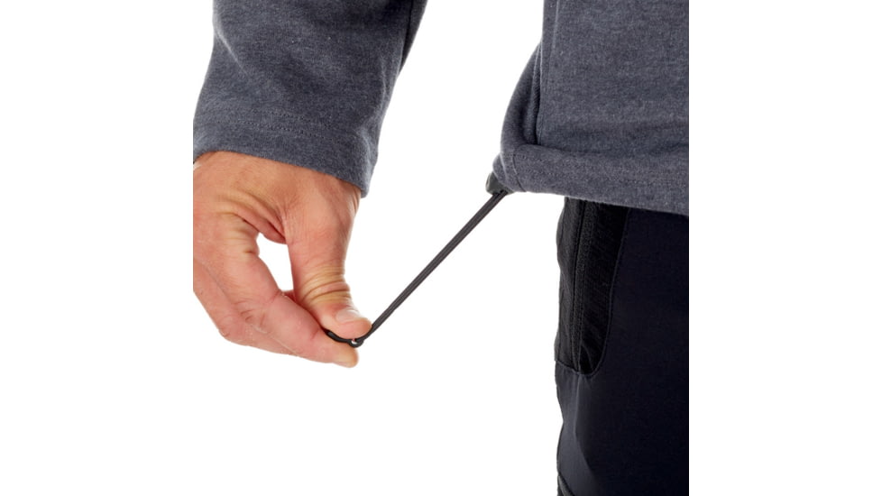 Mammut Logo ML Hoody - Men's, Phantom Melange, XXL, 1014-01381-00158-117