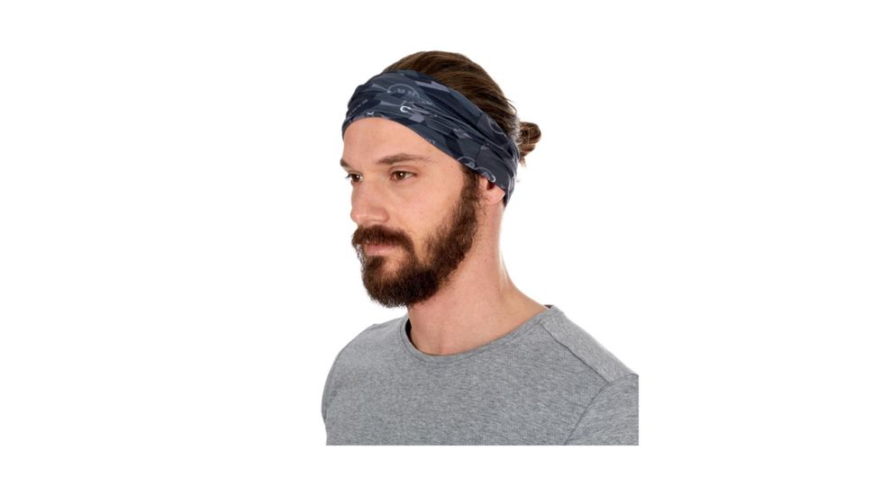 Mammut Neck Gaiter, Black - Titanium, One Size, 1191-05811-0486-1