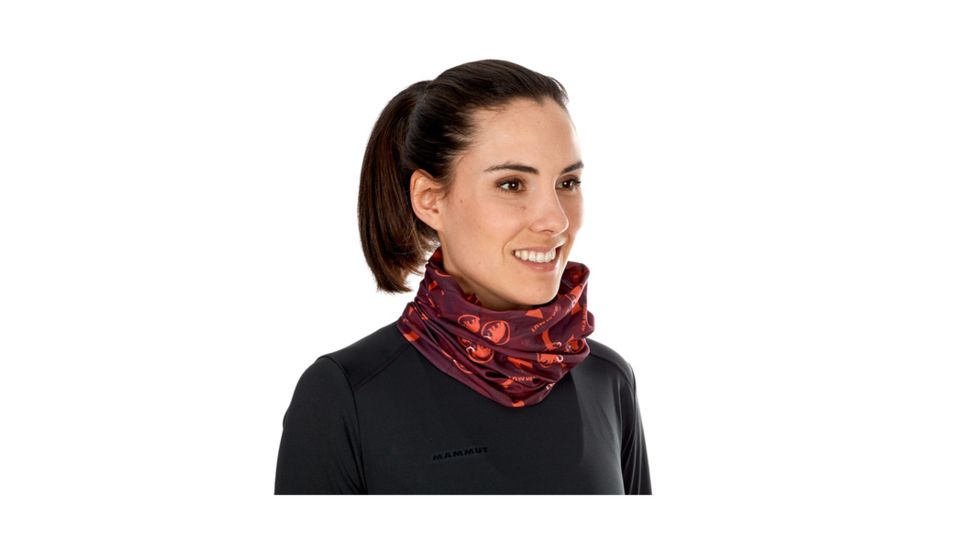 Mammut Neck Gaiter, Merlot-Barberry, One Size, 1191-05811-6333-1