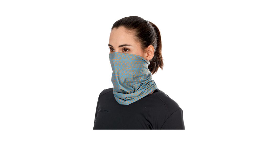 Mammut Neck Gaiter, Titanium - Magma, One Size, 1191-05811-00114-1