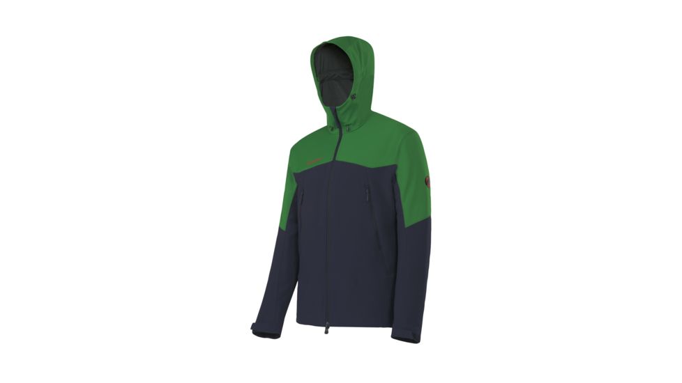 Mammut Manaslu Jacket - Mens-Dark Indigo/Amazon-Large