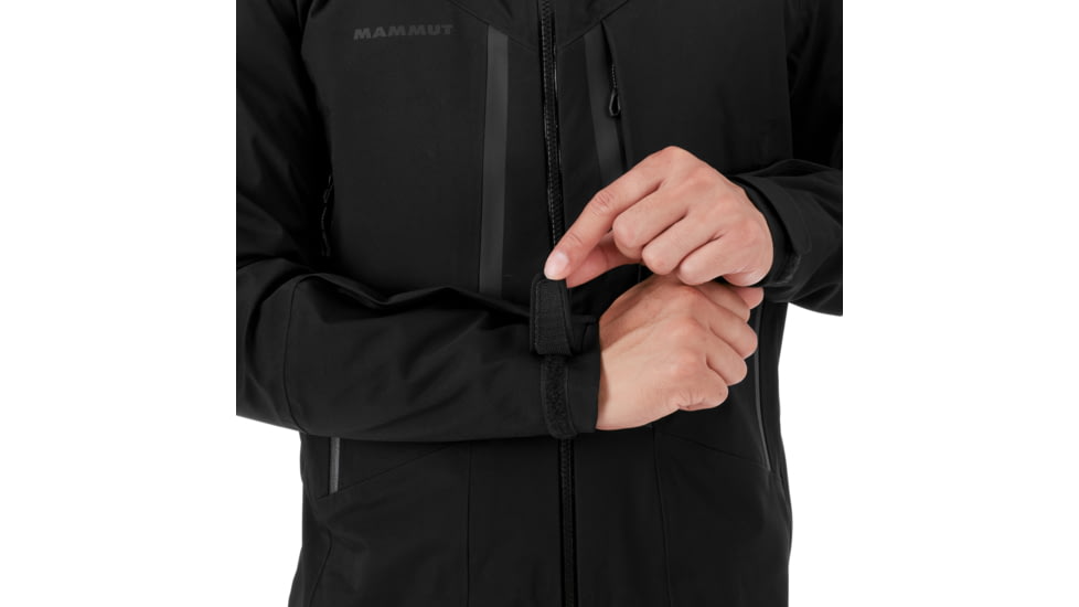 Mammut Masao HS Hooded Jacket - Mens, Black, Small, 1010-26480-0001-113