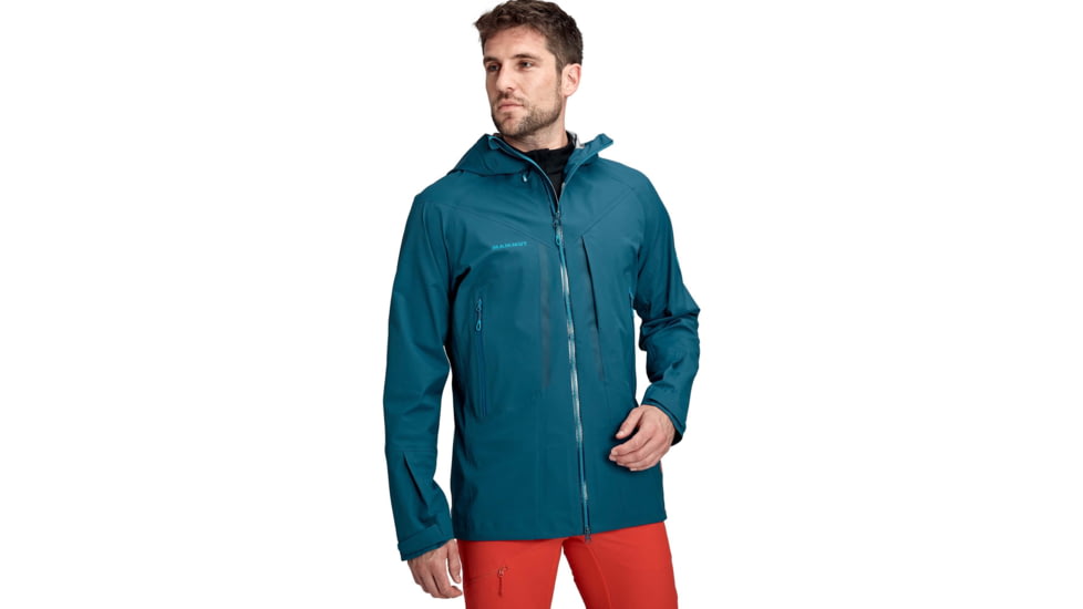 Mammut Masao HS Hooded Jacket - Mens, Wing Teal, Extra Large, 1010-26480-50227-116