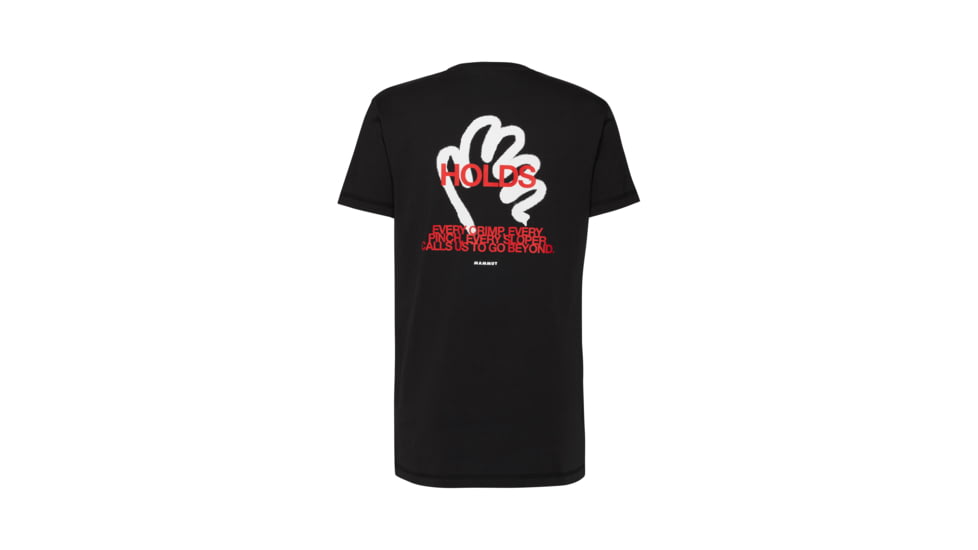 Mammut Massone Hold T-Shirt - Mens, Black, S, 1017-05221-0001-113
