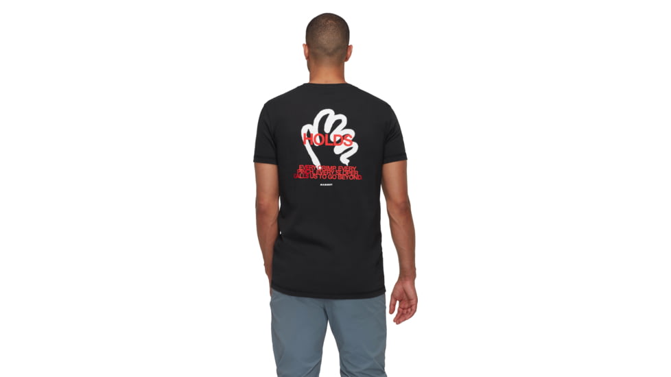 Mammut Massone Hold T-Shirt - Mens, Black, S, 1017-05221-0001-113