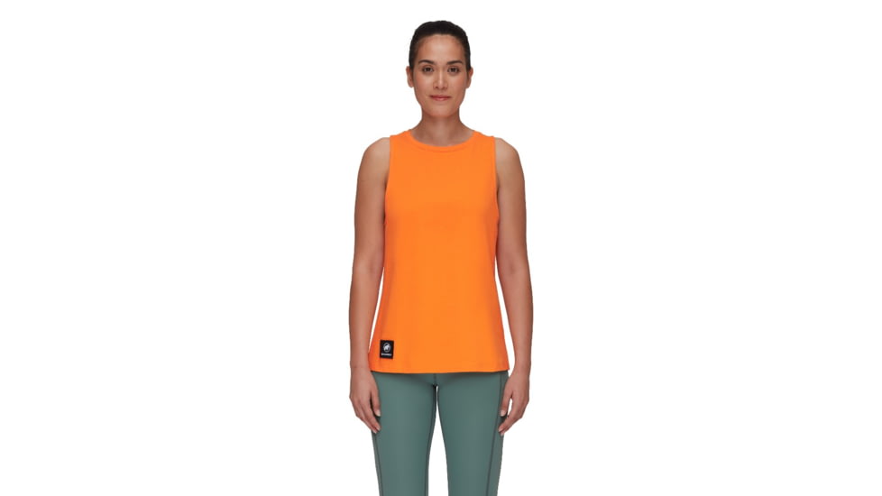 Mammut Massone Patch Tank Tops - Womens, Dark Tangerine, Large, 1017-05160-2258-115