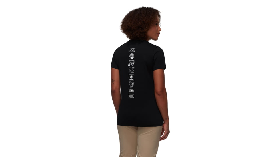 Mammut Massone Quickdraw T-Shirt - Womens, Black, M, 1017-05232-0001-114