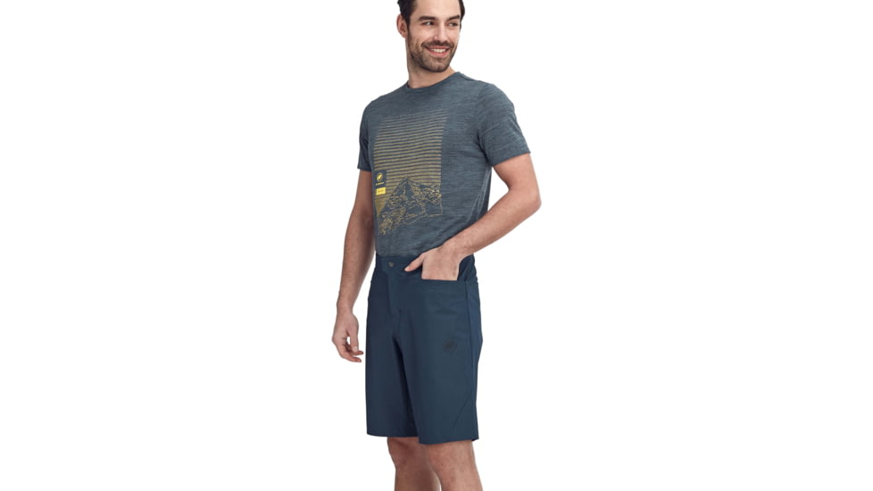 Mammut Massone Shorts - Mens, Marine, 40, 1023-00370-5118-56-10