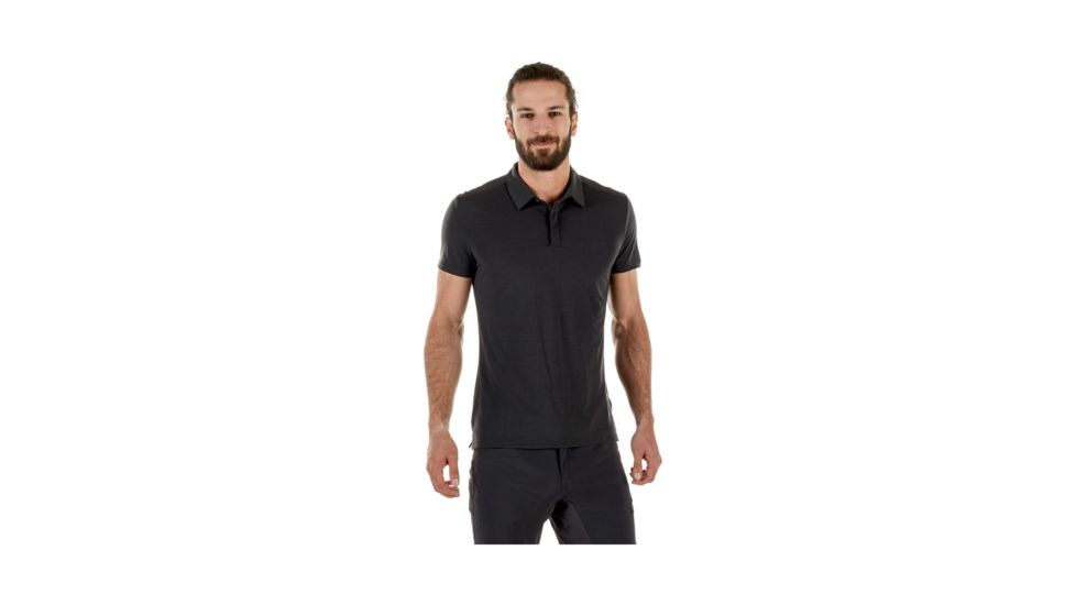 Mammut Men's Alvra Polo, Graphite, Extra Large, 1017-00010-0121-116