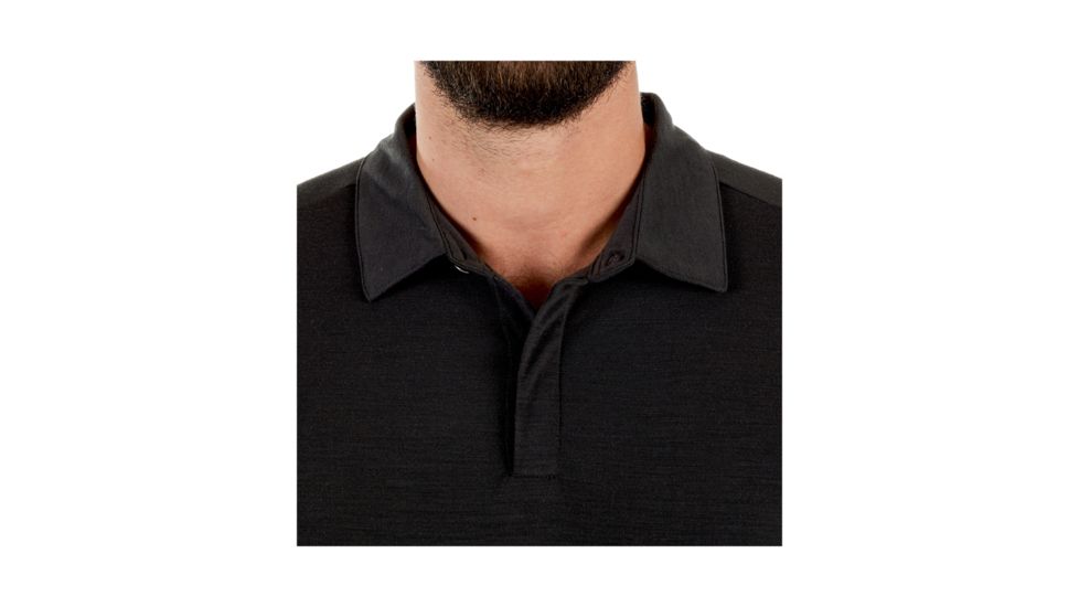 Mammut Men's Alvra Polo, Graphite, Extra Large, 1017-00010-0121-116