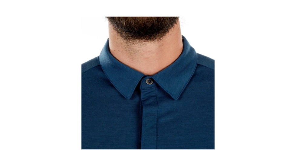 Mammut Men's Alvra Polo, Jay, Large, 1017-00010-50011-115