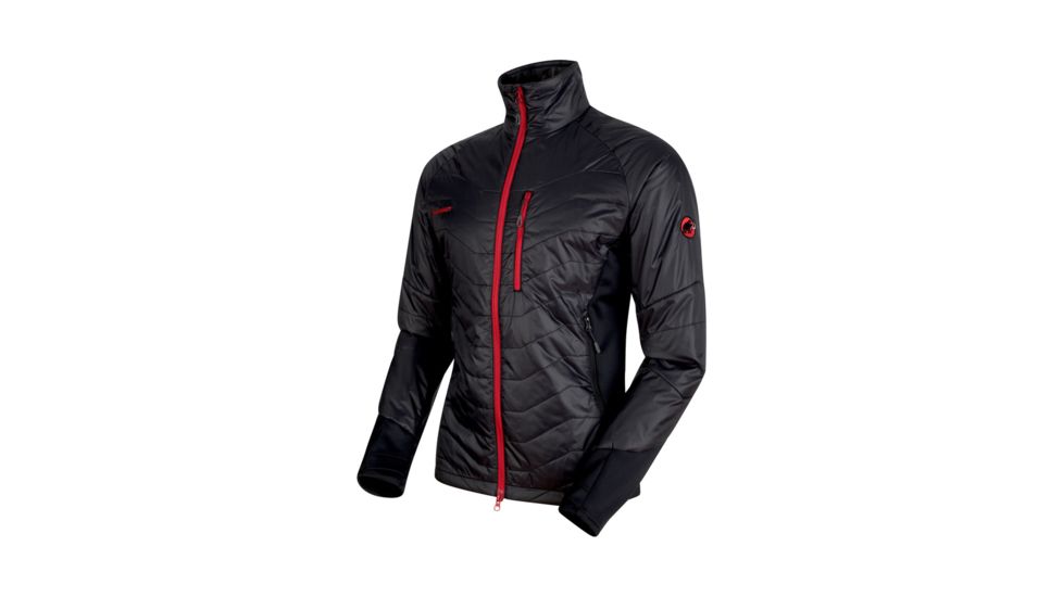 Mammut Men's Foraker IN Light Hooded Jacket, Black, Small, 1010-23130-0001-113