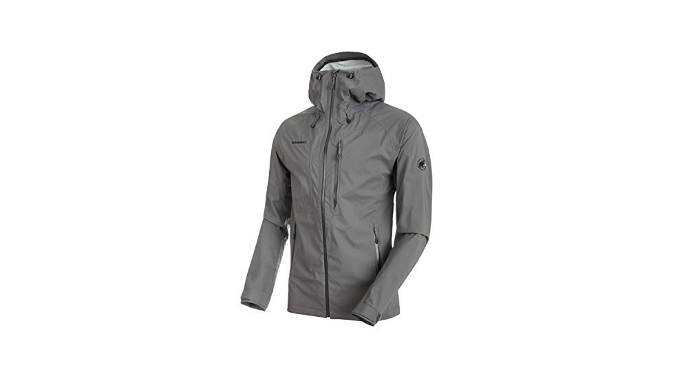 Mammut Kento HS Hooded Jacket - Men's, Titanium, XXL, 1010-23100-0051-117