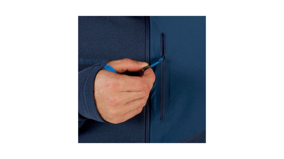 Mammut Mens Aconcagua Light ML Jacket, Jay Melange, Extra Large, 1014-00030-50013-116