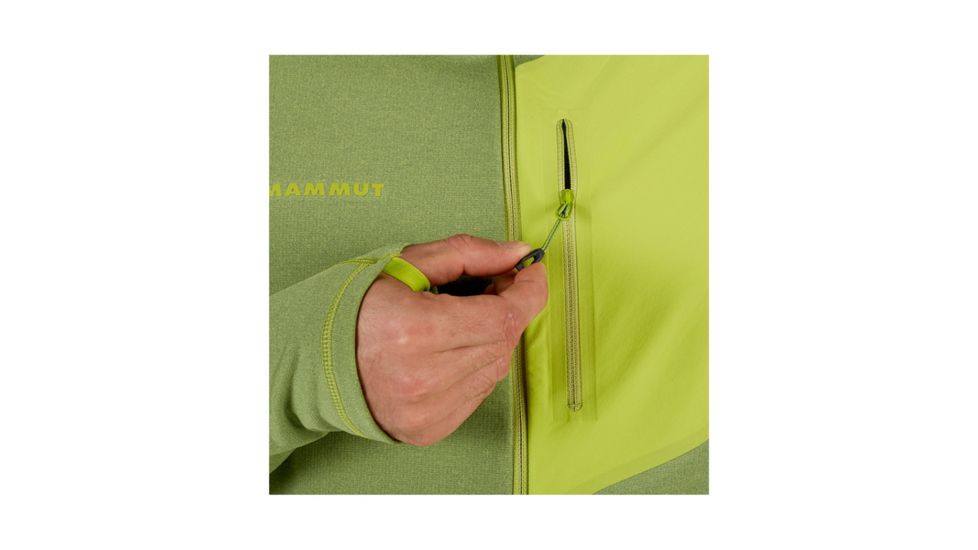 Mammut Mens Aconcagua Light ML Jacket, Sprout Melange, 2XL, 1014-00030-4572-117