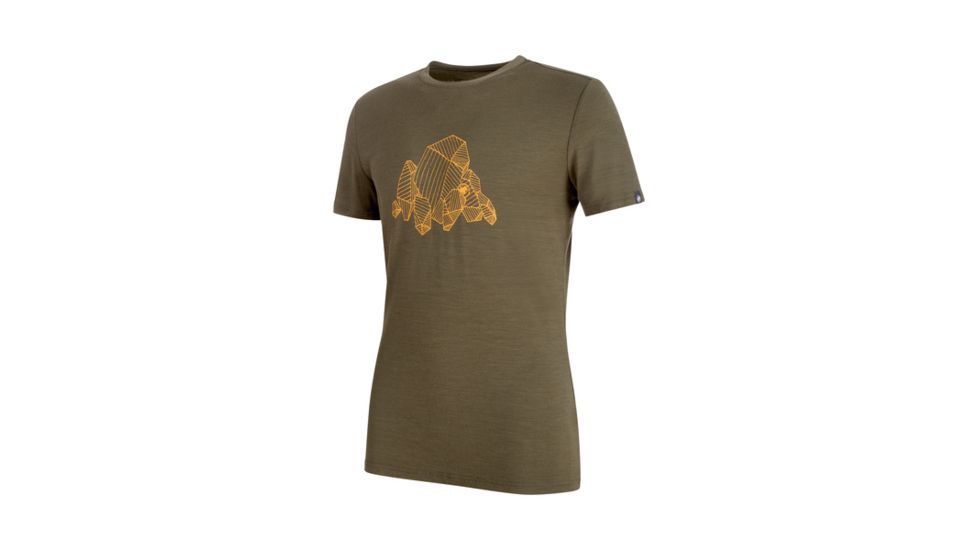 Mammut Mens Alnasca T-Shirt, Iguana, 2XL, 1017-00070-4584-117