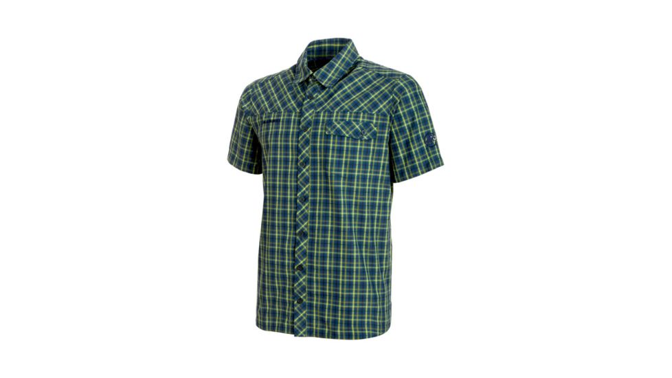 Mammut Mens Asko Shirt, Jay-Sprout, Medium, 1015-01533-50025-114