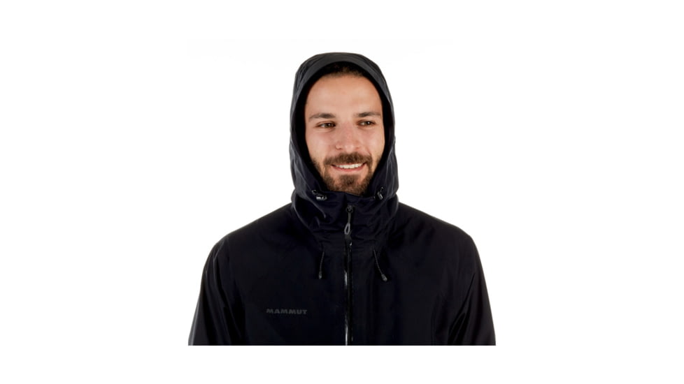 Mammut Convey Tour HS Hooded Jacket - Men's, Black, Small, 1010-26030-0001-113