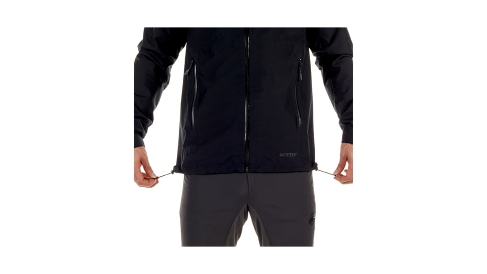 Mammut Convey Tour HS Hooded Jacket - Men's, Black, Small, 1010-26030-0001-113