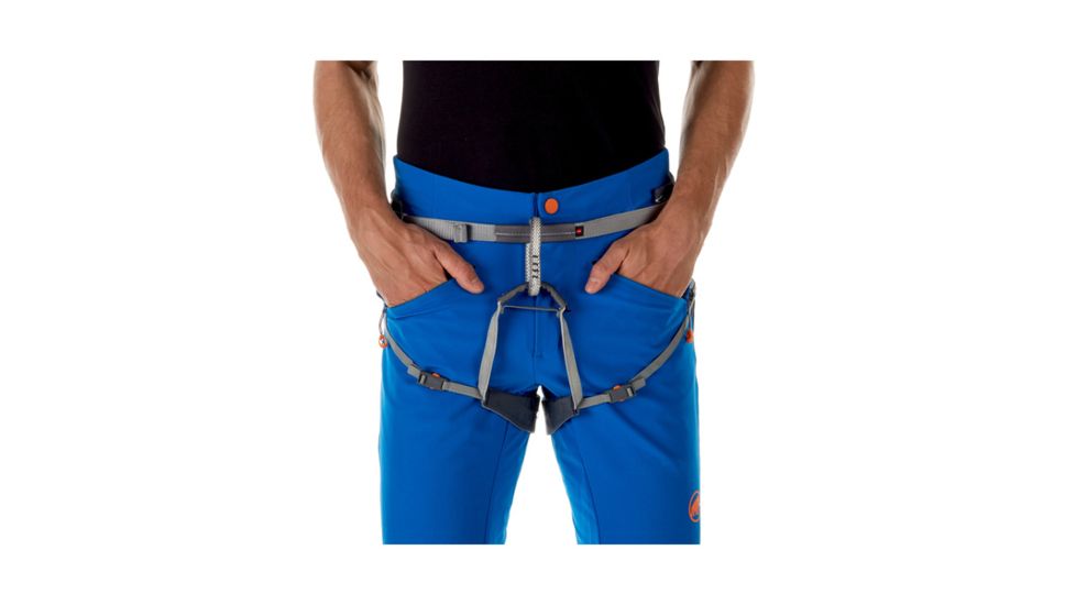 Mammut Mens Eisfeld Light SO Pants, Ice, US 32 Waist, Regular Inseam, 1021-00010-5072-48-10