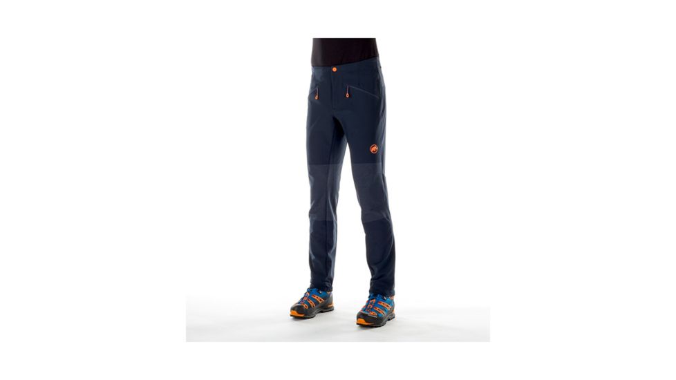 Mammut Mens Eisfeld Light SO Pants, Night, US 30 Waist, Long Inseam, 1021-00010-5924-46-30