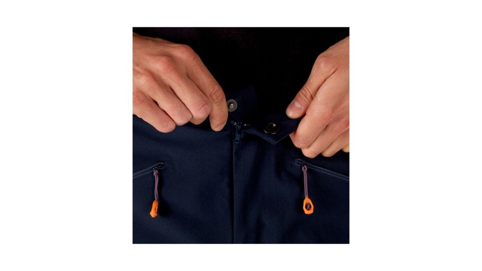 Mammut Mens Eisfeld Light SO Pants, Night, US 30 Waist, Long Inseam, 1021-00010-5924-46-30