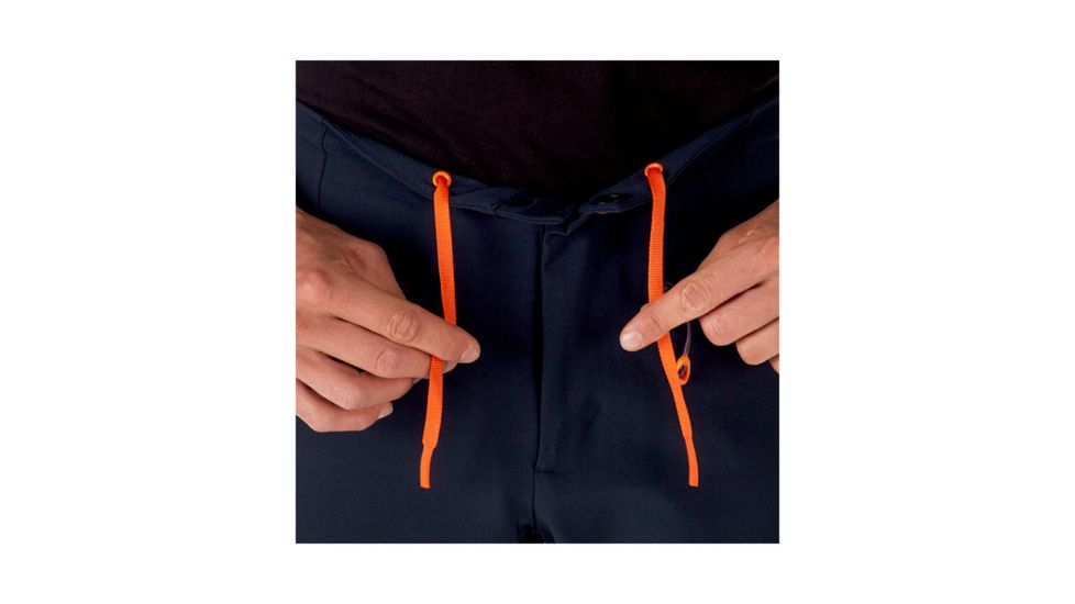 Mammut Mens Eisfeld Light SO Pants, Night, US 30 Waist, Long Inseam, 1021-00010-5924-46-30