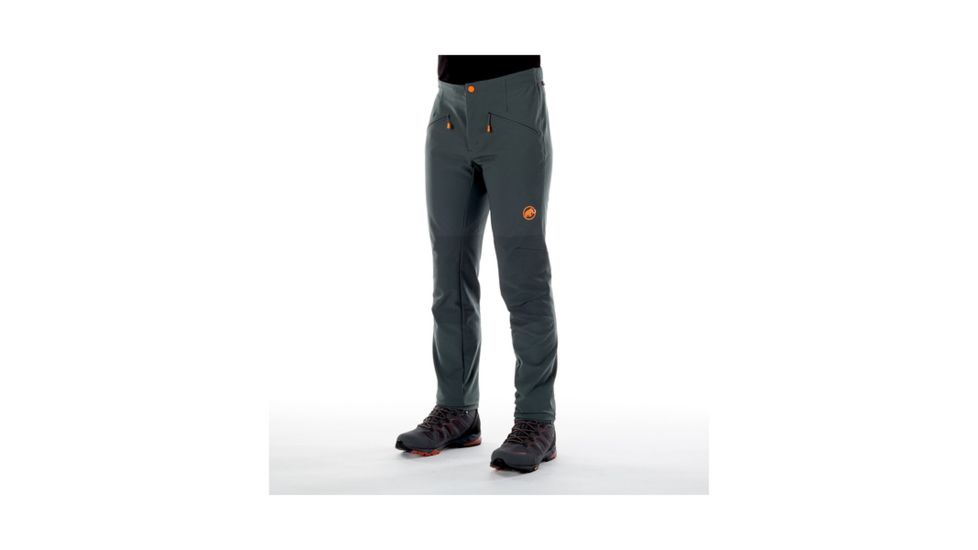 Mammut Mens Eisfeld Light SO Pants, Storm, US 38 Waist, Regular Inseam, 1021-00010-0239-54-10