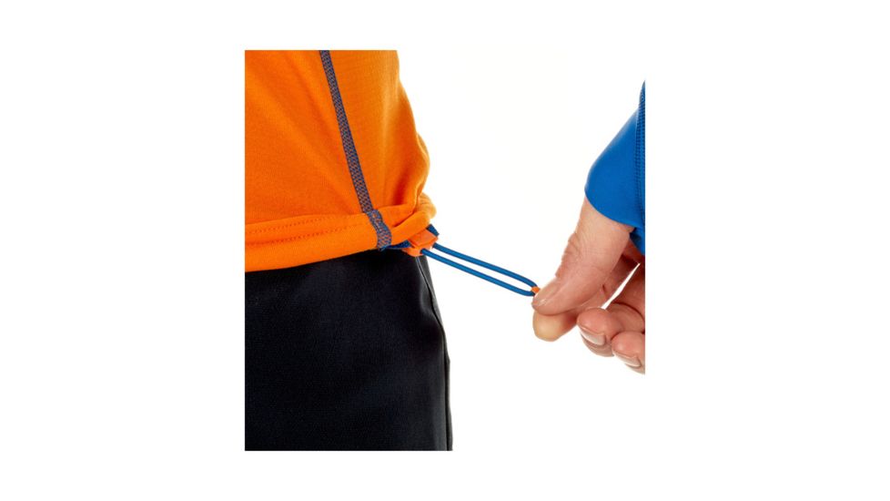 Mammut Mens Eiswand Advanced ML Hooded Jacket, Ice-Sunrise, L, 1010-24680-5925-115