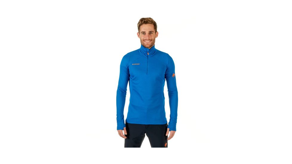 Mammut Mens Eiswand Advanced ML Hooded Jacket, Ice, XXL, 1041-09890-5072-117