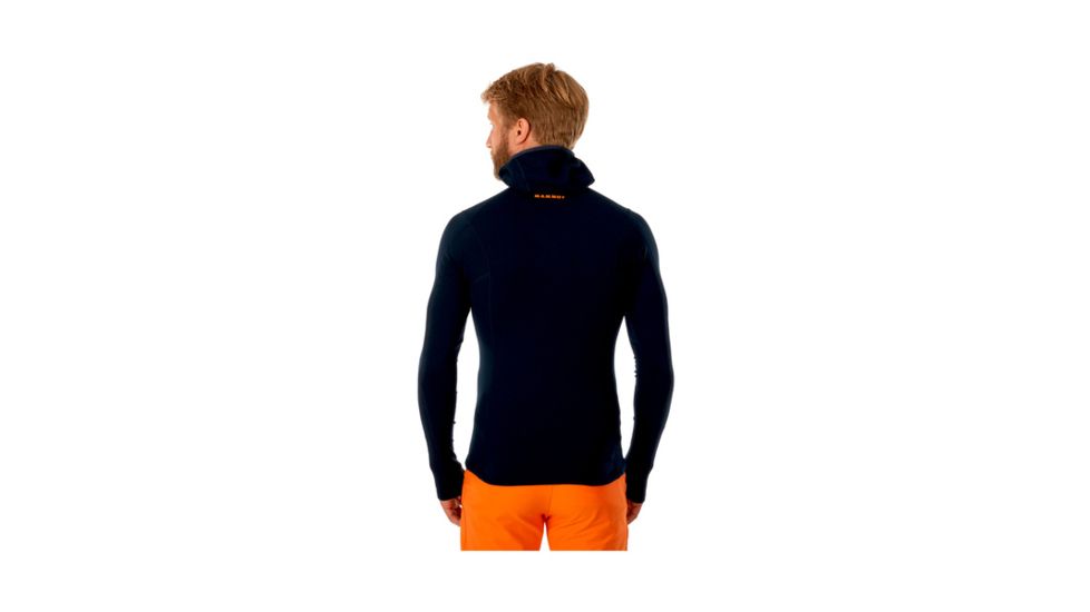 Mammut Mens Eiswand Advanced ML Hooded Jacket, Night, XXL, 1010-24680-5924-117