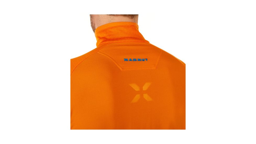 Mammut Mens Eiswand Advanced ML Hooded Jacket, Sunrise, M, 1041-09890-2153-114