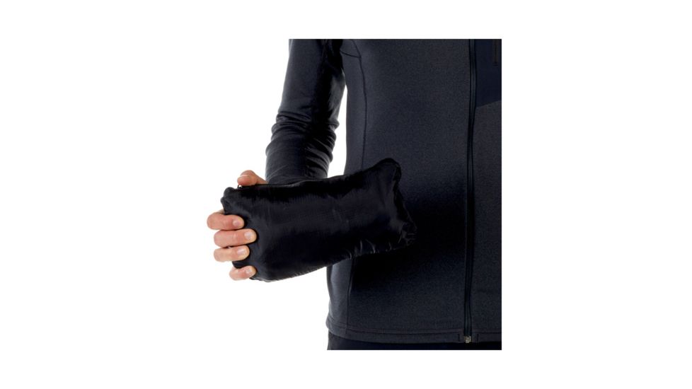 Mammut Mens Foraker IN Light Hooded Jacket, Black, 2XL, 1010-23130-0001-117