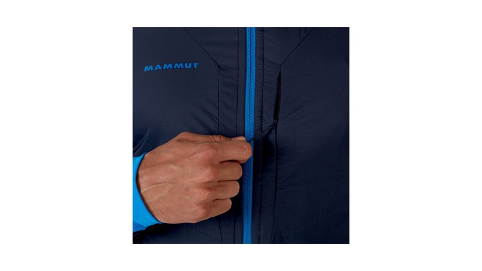 Mammut Mens Foraker IN Light Hooded Jacket, Marine-Imperial, 2XL, 1010-23130-5788-117