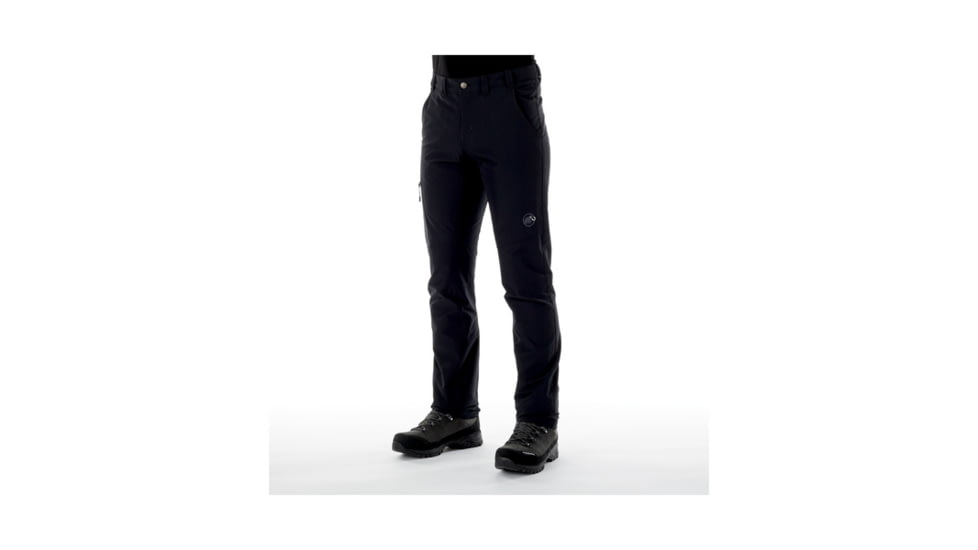 Mammut Hiking Pants - Men's, 30 in Waist, Long Inseam, Black, 1020-11210-0001-46-30