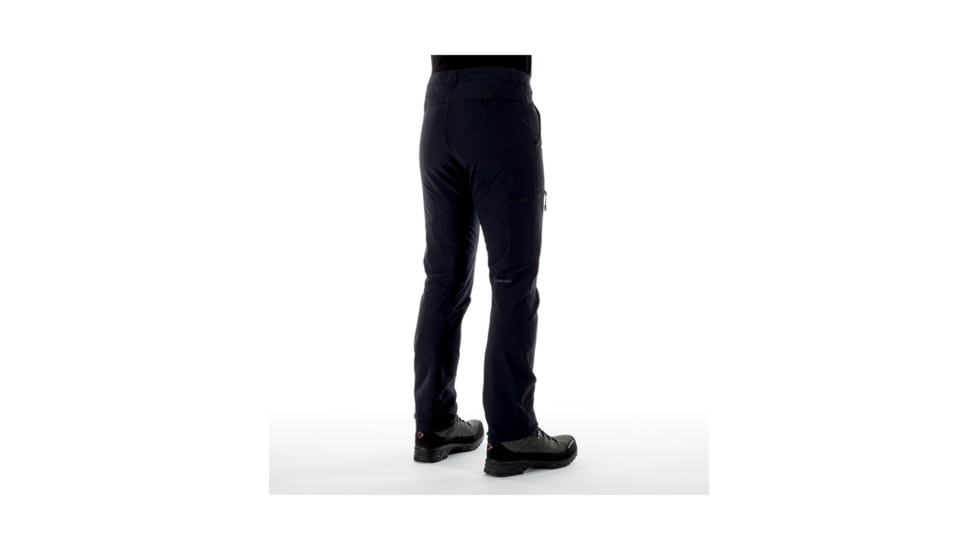 Mammut Hiking Pants - Men's, 30 in Waist, Long Inseam, Black, 1020-11210-0001-46-30
