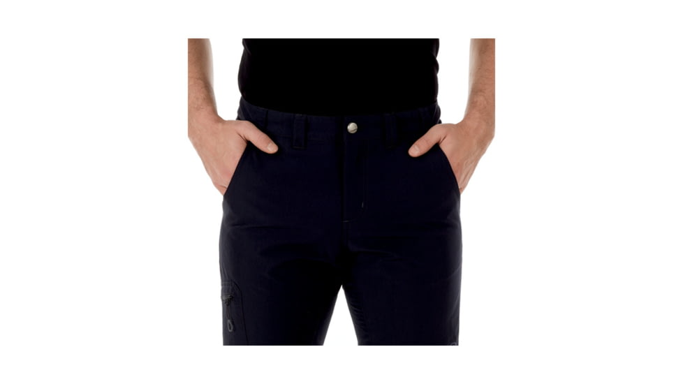 Mammut Hiking Pants - Men's, 30 in Waist, Long Inseam, Black, 1020-11210-0001-46-30