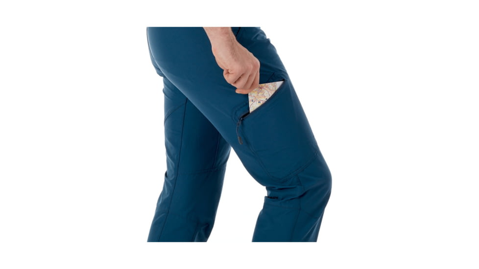 Mammut Hiking Pants - Men's, 40 in Waist, Regular Inseam, Jay, 1020-11210-50011-56-10