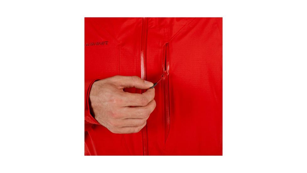 Mammut Kento HS Hooded Jacket - Men's, Magma, L, 1010-23100-3465-115