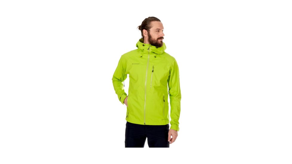 Mammut Kento HS Hooded Jacket - Men's, Sprout, L, 1010-23100-4571-115