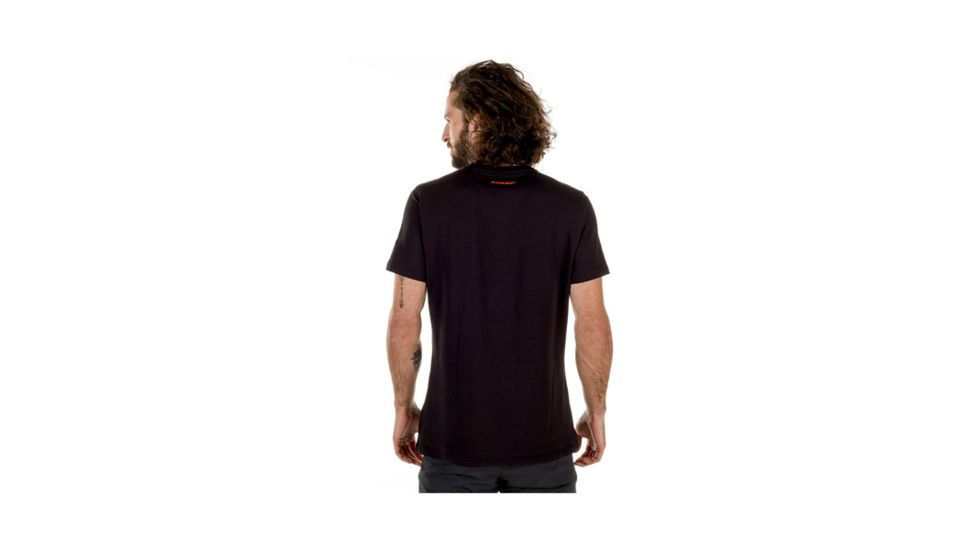 Mammut Mens Mammut Logo T-Shirt, Black, XXS, 1041-07291-0001-111