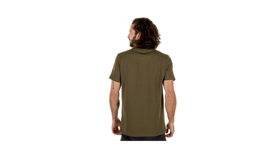 Mammut Mens Mammut Logo T-Shirt, Iguana-Dark Iguana, XS, 1041-07291-4587-112