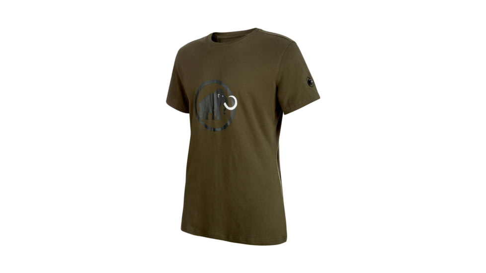 Mammut Mens Mammut Logo T-Shirt, Iguana-Dark Iguana, XS, 1041-07291-4587-112