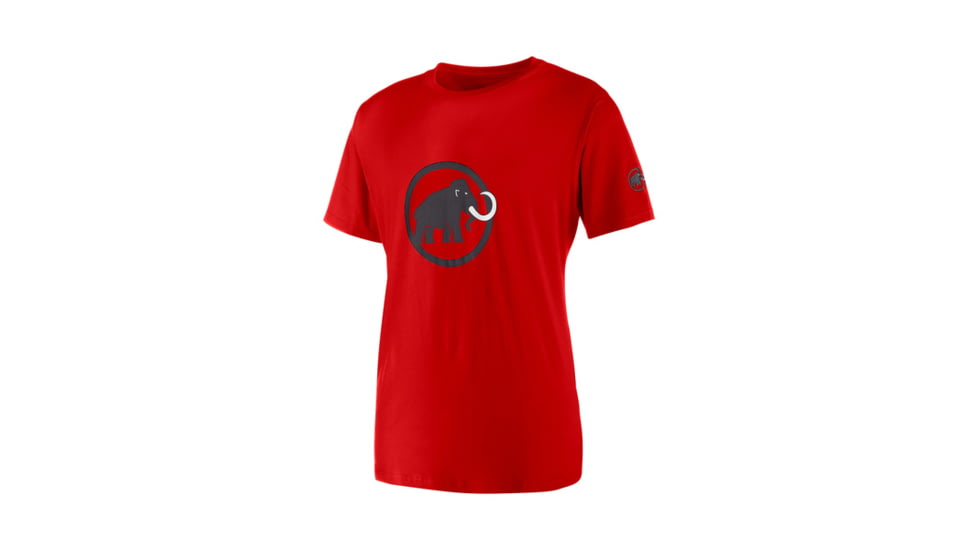 Mammut Mens Mammut Logo T-Shirt, Lava, XXS, 1041-07291-3038-111
