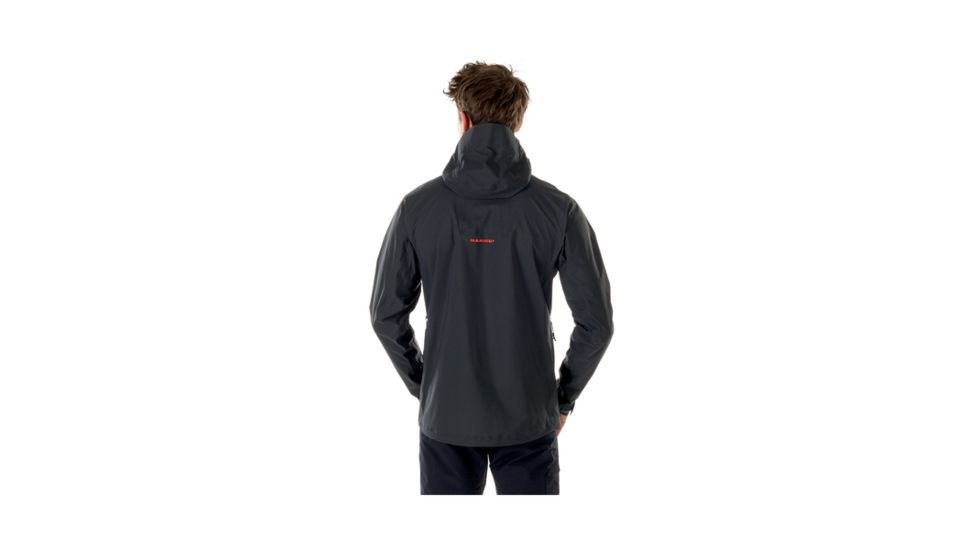Mammut Mens Masao Light HS Hooded Jacket, Graphite, Extra Large, 1010-25980-0121-116