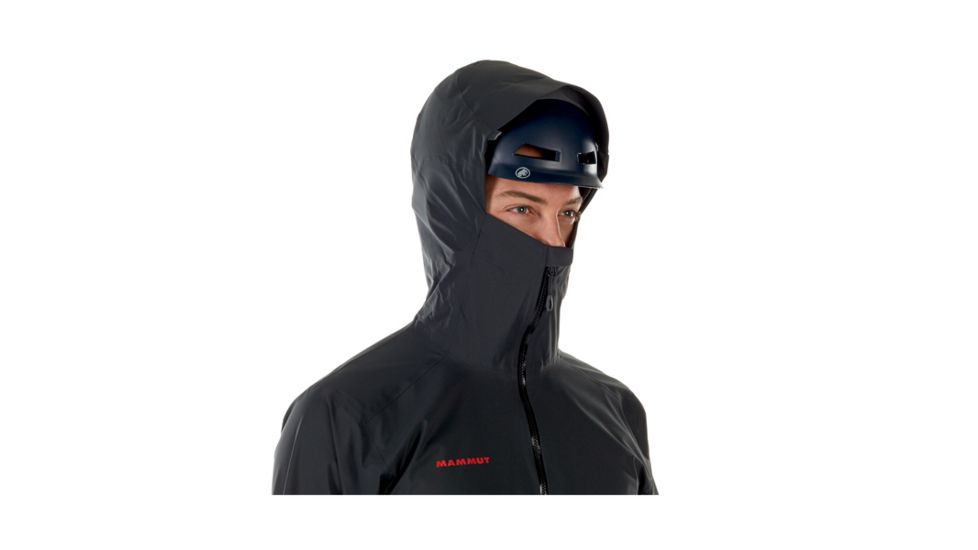 Mammut Mens Masao Light HS Hooded Jacket, Graphite, Extra Large, 1010-25980-0121-116