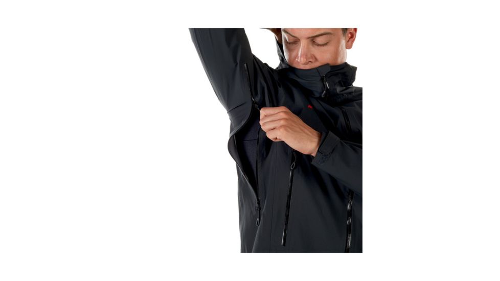 Mammut Mens Masao Light HS Hooded Jacket, Graphite, Extra Large, 1010-25980-0121-116